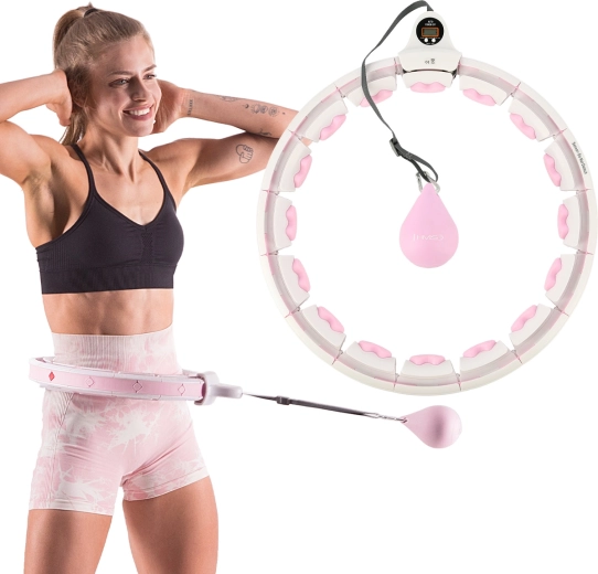 Okos karika számlálóval és állítható súllyal