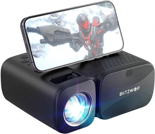 Mini LED projektor BlitzWolf BW-V3 Wi-Fi és Bluetooth csatlakozással