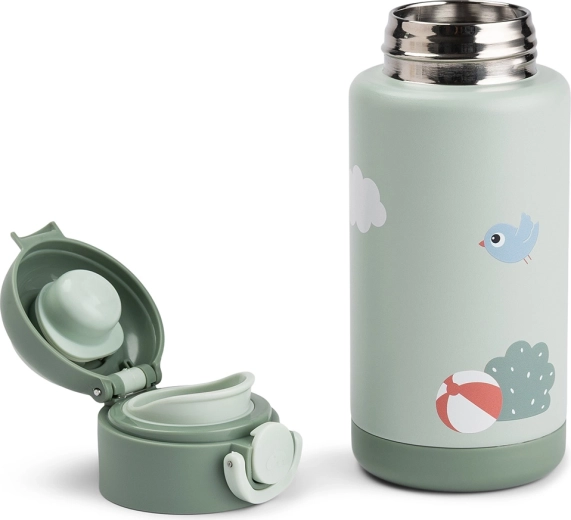 Done by Deer Playground termosz palack zöld 340 ml