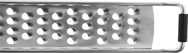 Éles rozsdamentes acél fogak a gyors reszeléshez