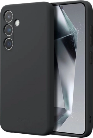 Color Cover szilikontok Samsung Galaxy S24+ készülékhez – fekete