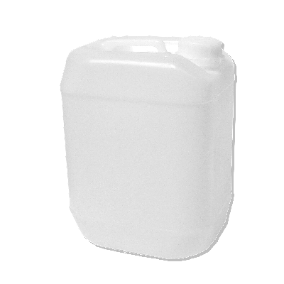 5 l-es HDPE műanyag kannából, átlátszó, 38 mm kupak