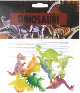Vidám dinoszauruszok – műanyag készlet gyerekeknek