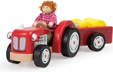 Tidlo fa traktor utánfutóval