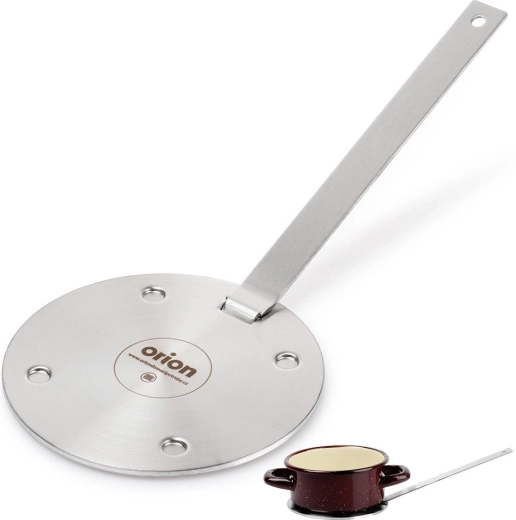 Rozsdamentes acél indukciós adapter 13 cm ORION