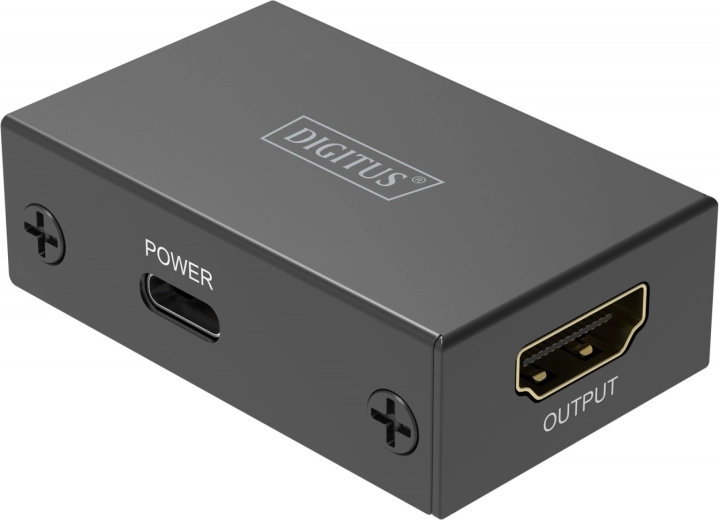 Tápellátás HDMI-ről vagy opcionálisan USB‑C-n keresztül