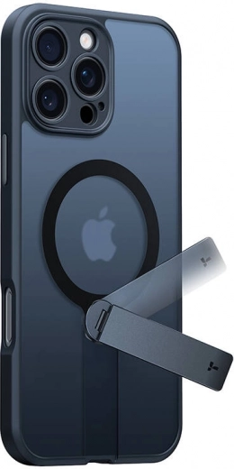 Torras Pstand Spin tok iPhone 16 Pro-hoz, fekete