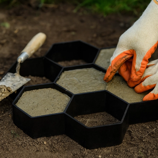Könnyű betonöntés és gyors munkafolyamat
