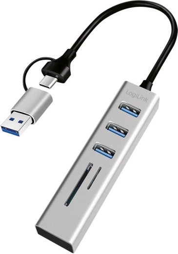 Két csatlakozó a csomagban: USB‑C és USB‑A