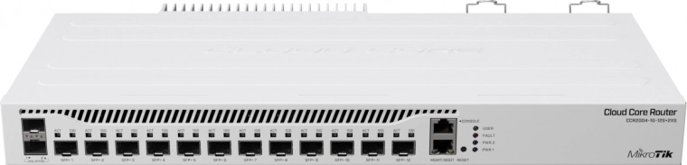MikroTik Cloud Core Router CCR2004 12× SFP+ és 2× SFP28