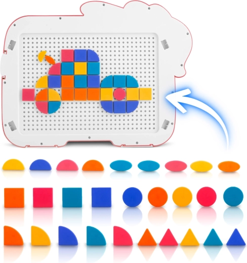 Tangram mozaik a logika és a fantázia fejlesztésére