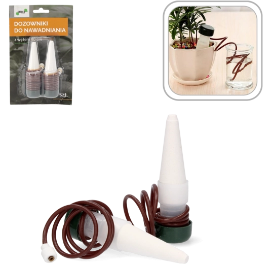 2 darabos öntözőadagoló készlet 80 cm-es csővel