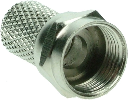 Solight csavaros 6,5 mm-es antenna F-csatlakozó (10 db)