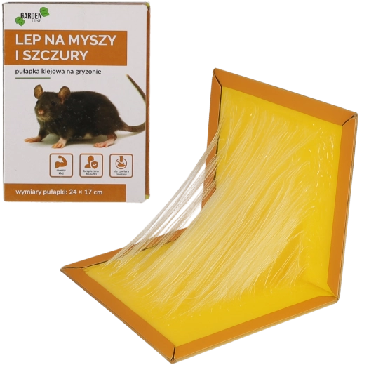 Ragasztós egér- és patkánycsapda 24 × 17 cm