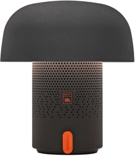 Kooduu Sensa Play hordozható LED lámpa Bluetooth hangszóróval (szürke) - 1 db