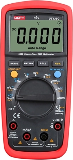 Uni-T UT139C True RMS digitális multiméter