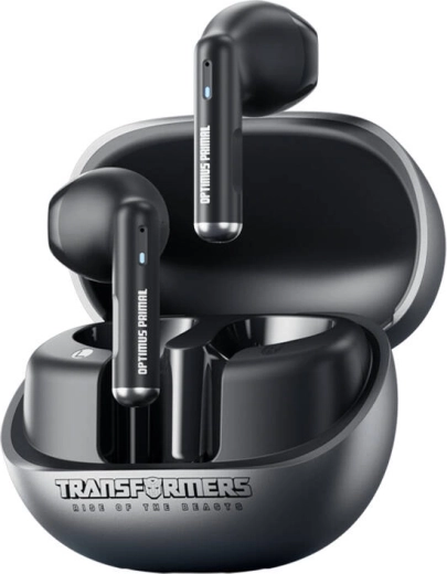 TRANSFORMERS true wireless (TWS) fülhallgató Bluetooth 5.4-gyel, fekete