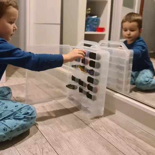 46 rekesz az átlátható tároláshoz