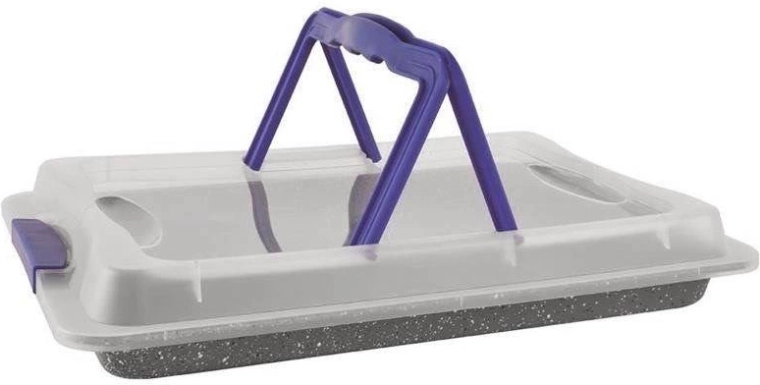 Biztonságos szállítás a fogantyús fedőnek köszönhetően