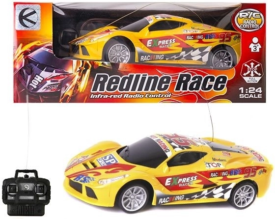 Színes sport RC távirányítós autó – 1 db