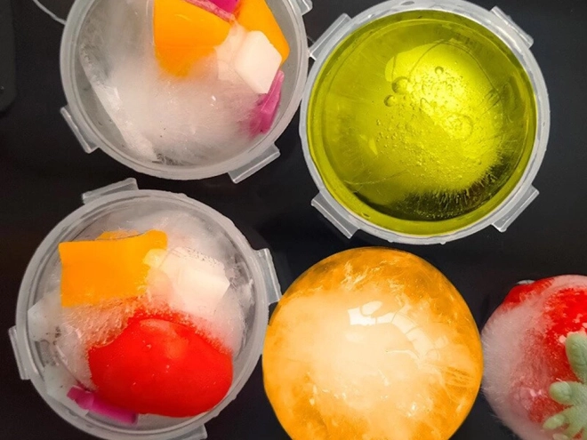 Jég-golyó forma szett, 4 db