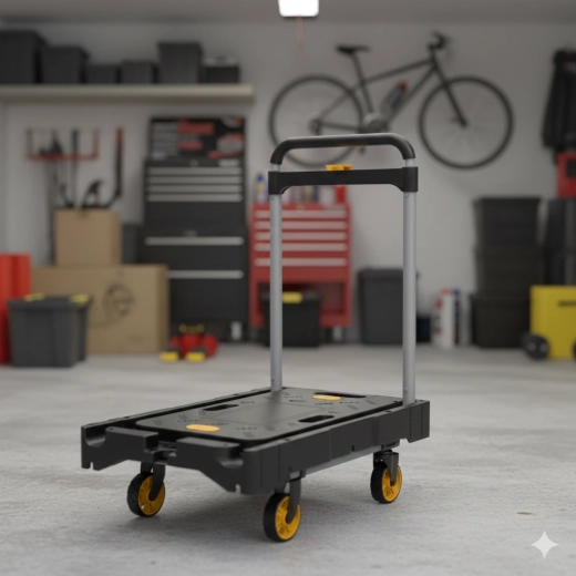 Összecsukható fogantyú a helytakarékosságért