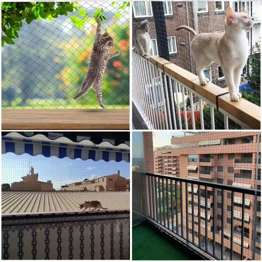 Biztonságos a macskáknak, észrevétlen a szemnek