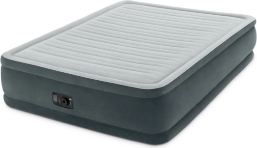 INTEX felfújható matrac beépített elektromos pumpával, 203 × 152 × 46 cm