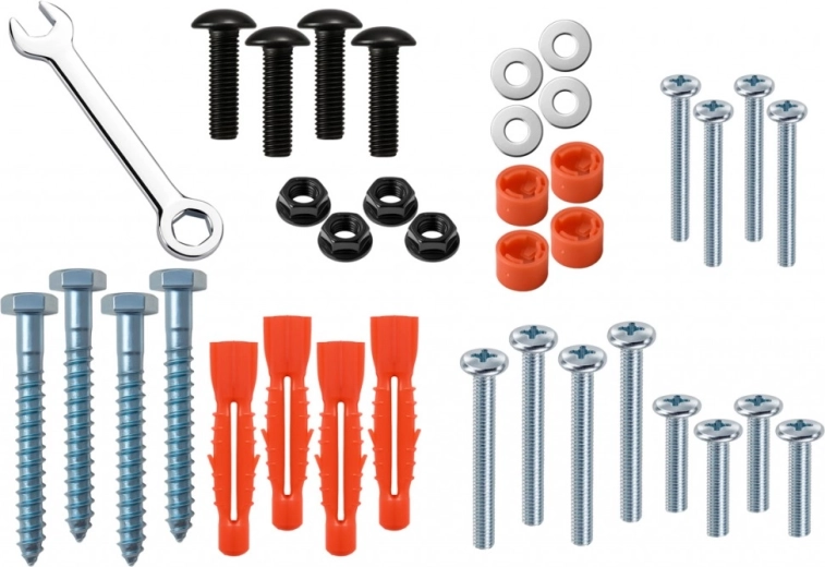 Teljes szerelőkészlet a csomagban