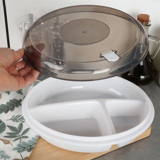 Három praktikus rekesz a tiszta tálaláshoz