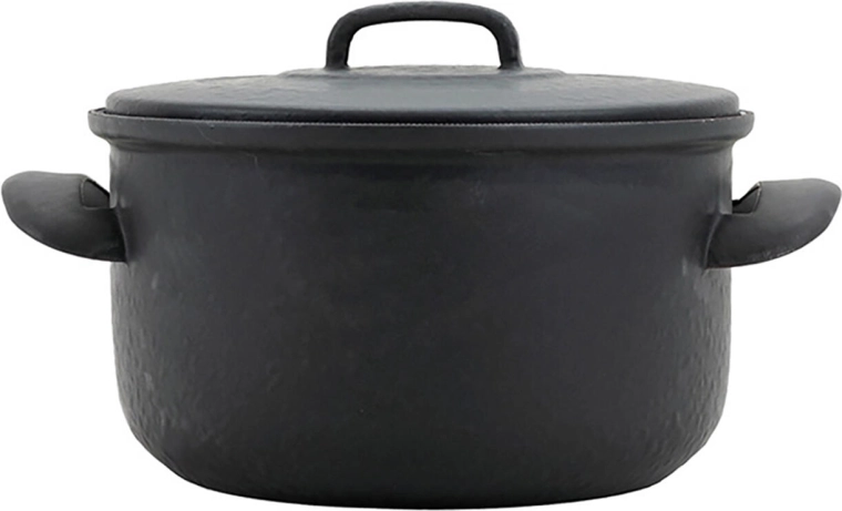 Zománcozott fazék fedővel 18 cm, 2,2 l BSE
