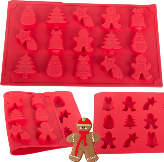 Szikon karácsonyi sütőforma