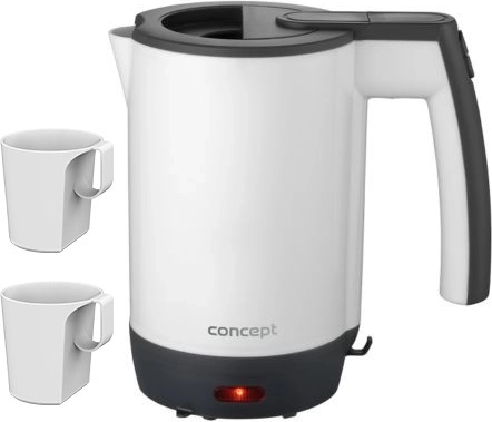 Concept utazó vízforraló 0,5 l, 2 bögrével