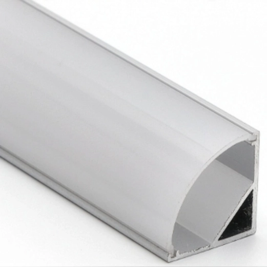 Solight sarok alumíniumprofil LED-szalagokhoz, opál diffúzorral, 1 m