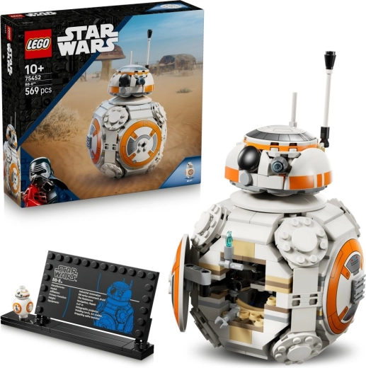 LEGO Star Wars BB–8 – megépíthető kiállítható droid