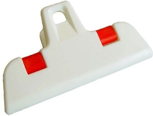 Zacskózár csipesz 11,5 cm – műanyag, színes mix