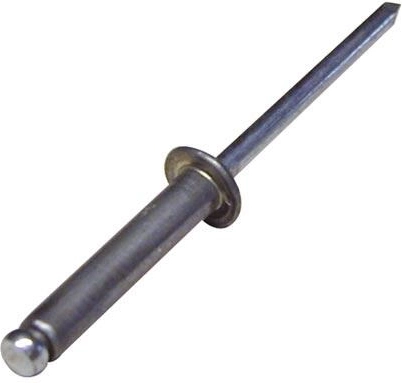 Szakítószegecs 4,8 × 10 mm acél/acél (50 db)