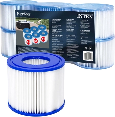 INTEX PureSpa S1 típusú szűrőbetét pezsgőfürdőhöz – 6 db