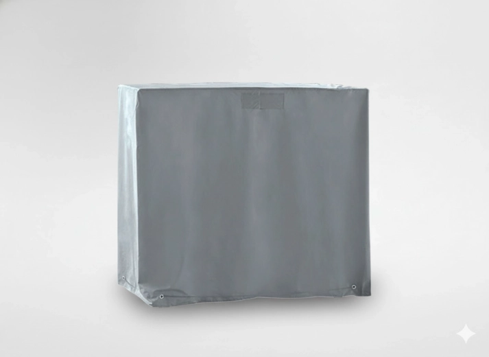 Védő grilltakaró 126 × 55 × 112 cm, szürke