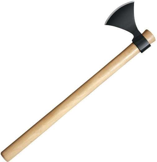 Cold Steel Norse Hawk kempingfejsze, szénacél fej és fa nyél, 717 g