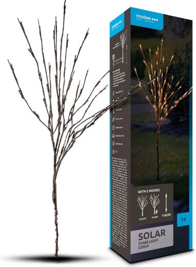 Modee kerti szolár LED leszúrható lámpa 110 cm