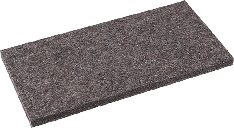 Csere fekete filc simítóhoz 250 × 130 × 10 mm