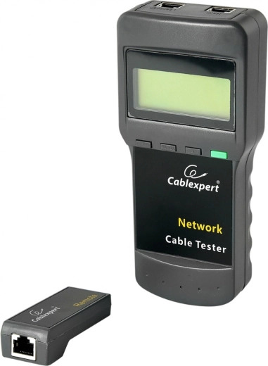 Digitális teszter hálózati, koaxiális és telefonkábelekhez Cat 5e/6e