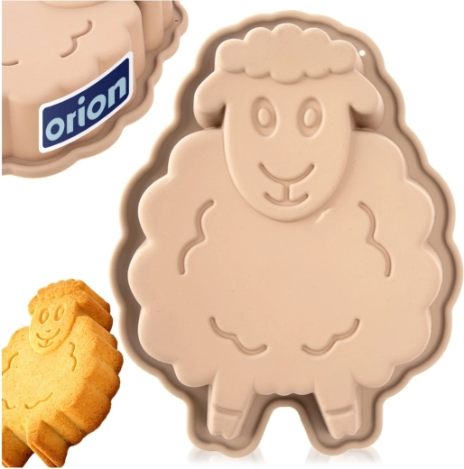 Részletgazdag bárányforma látványos desszertekhez