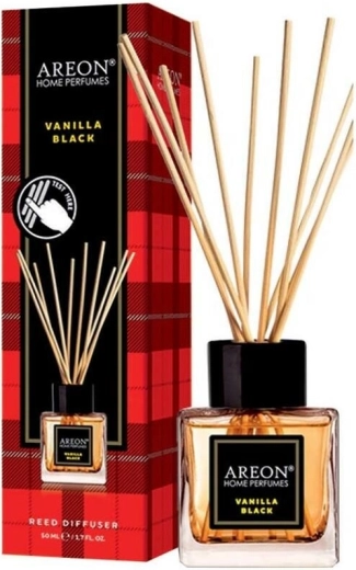 Areon AH Parfum Sticks Vanilla Black pálcás illatosító 50 ml