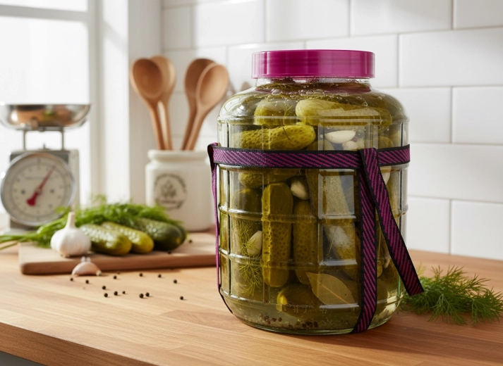 Nagy, 15 l-es űrtartalom házi készítéshez