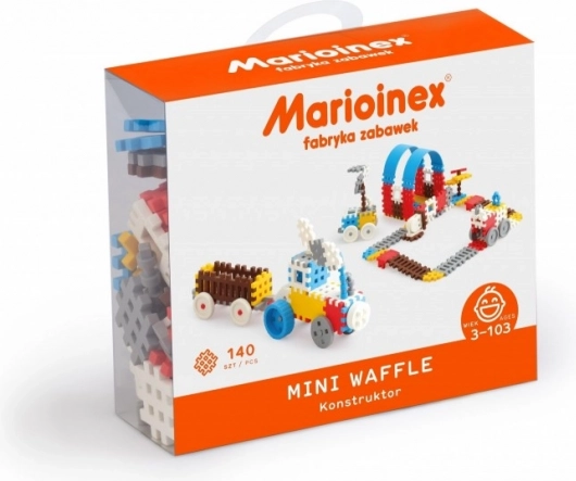 Mini Waffle Építőkészlet 140 db fiúk számára