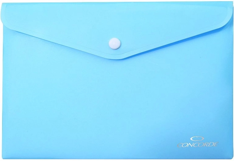 Patentgombos irattartó A5, pasztellkék