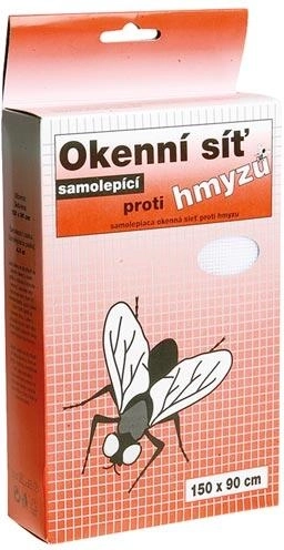 Öntapadós ablak szúnyogháló 150 × 180 cm (üvegszál, fehér)