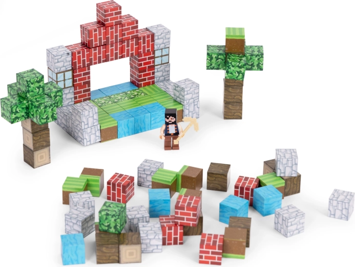 100 színes kocka a végtelen alkotáshoz